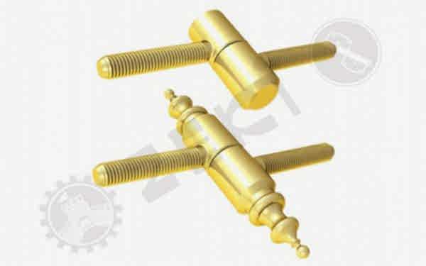 Pipo Menteşeler R 141 Düz - R 141 Süslü