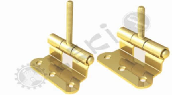 Pipo Menteşeler Pomel Ağaç Kasa