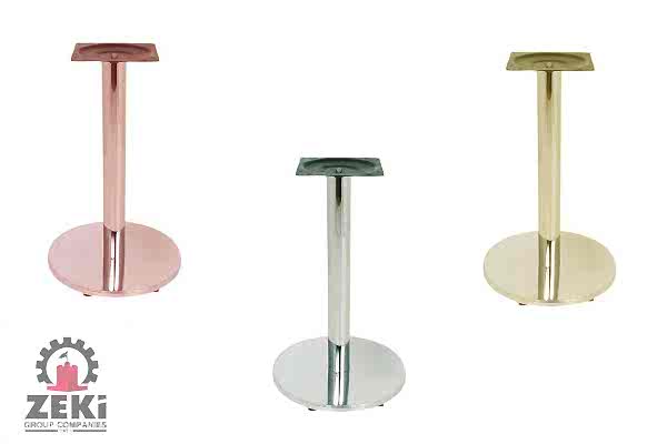 Kaplamalı Yuvarlak Masa Ayağı